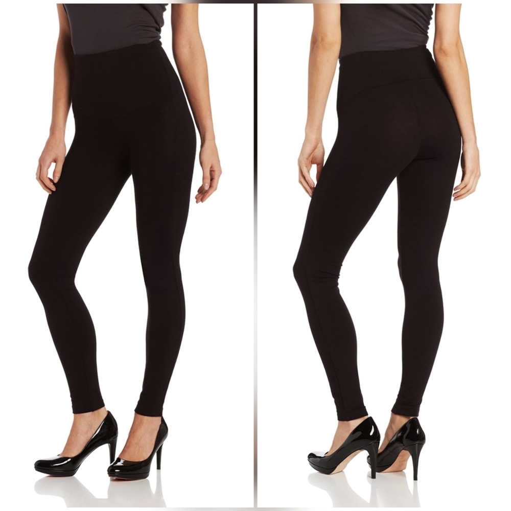 Hue Leggings Black Size Large